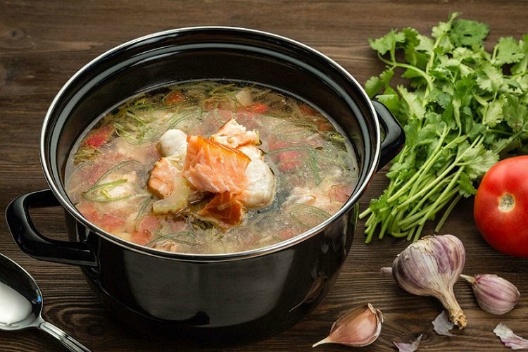 15 отличных рецептов ухи из красной рыбы первые блюда,рецепты,супы