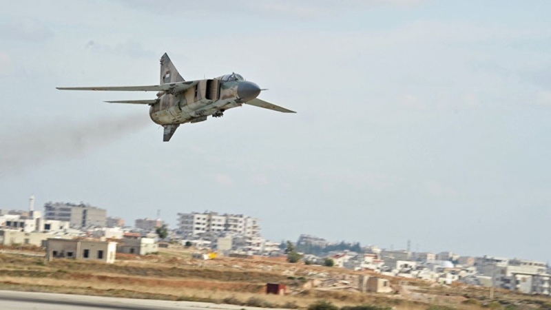 Самолет ВВС Сирии