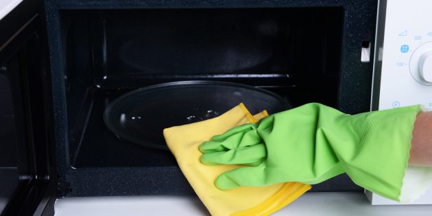 6 способов быстро почистить микроволновку полезные советы,уборка