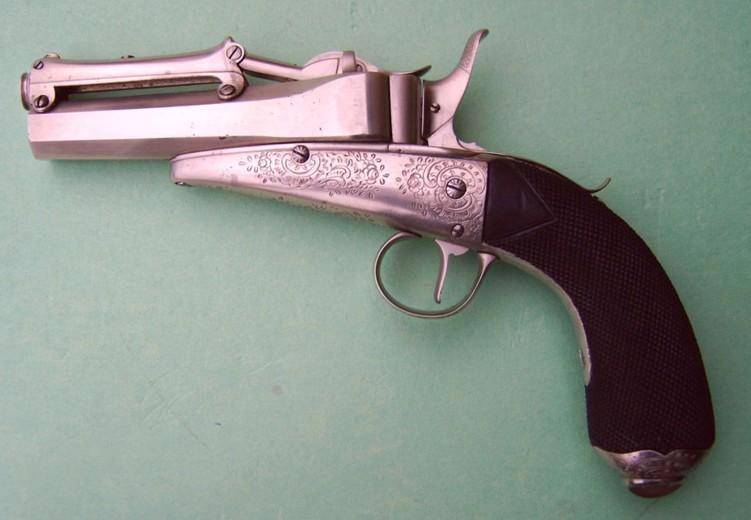 Револьверы и пистолеты от Виктора Коллетта оружие