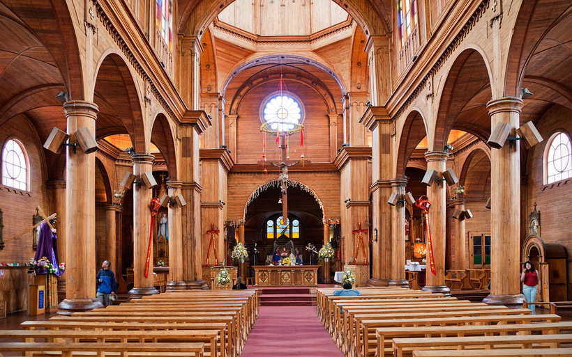 Остров Чилоэ и его деревянные церкви, пережившие не одно землетрясение Остров Чилоэ и его деревянные церкви, пережившие не одно землетрясение авиатур