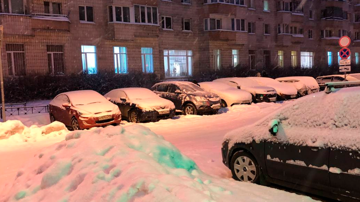 Более двух тысяч петербуржцев подписали петицию об уборке городских улиц от снега