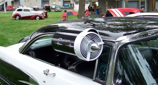 Где устанавливали первые автомобильные кондиционеры Автомобили