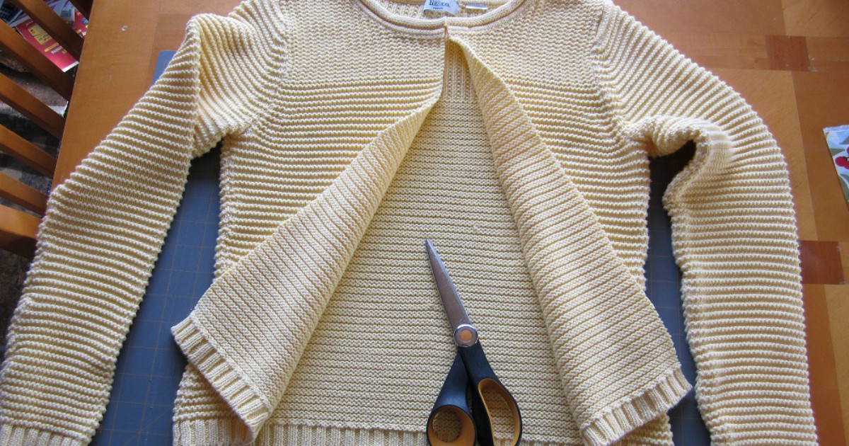 Джемперы своими руками. Перешить свитер в кардиган. Переделка из свитера. Перешить старый джемпер. Переделка старых свитеров.