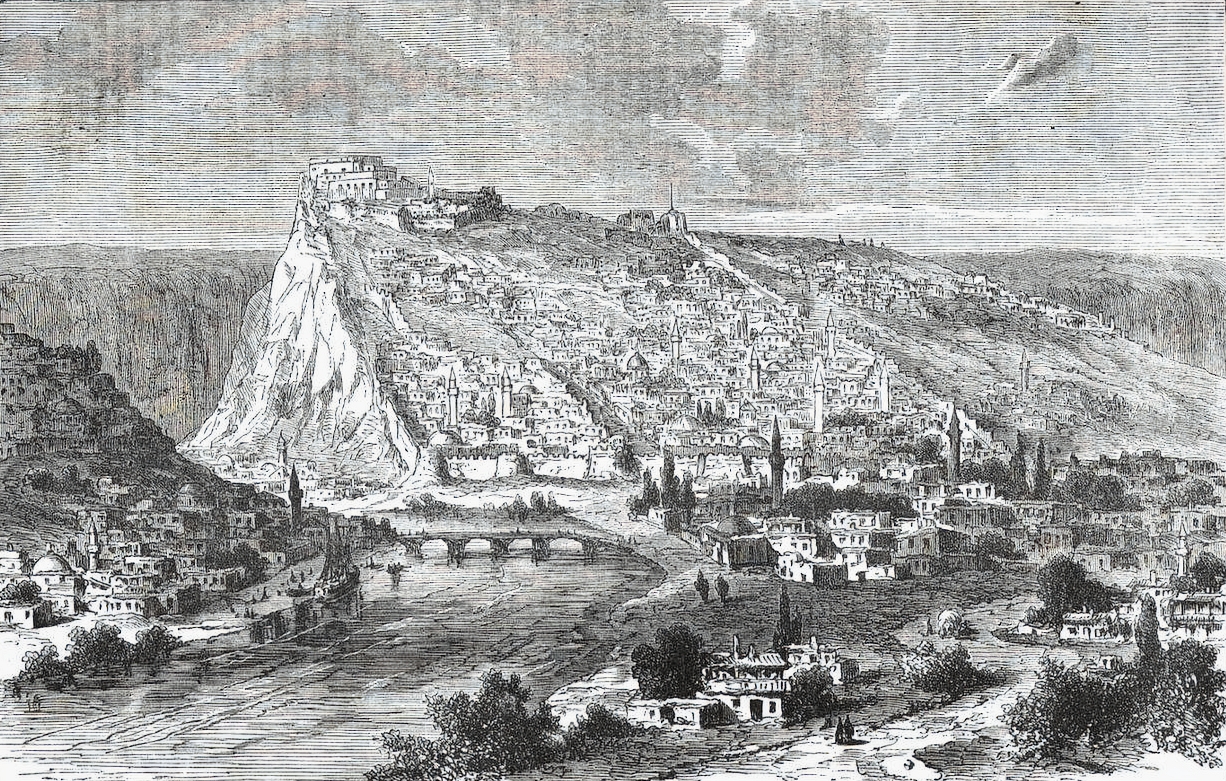 Карс на немецкой гравюре конца XIX  столетия