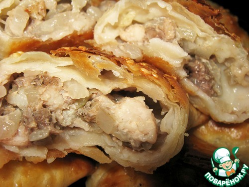 Слоеная самса с мясом - истекающая соком, с хрустящим тестом и упоительным ароматом! Слоеная самса с мясом - истекающая соком, с хрустящим тестом и упоительным ароматом!