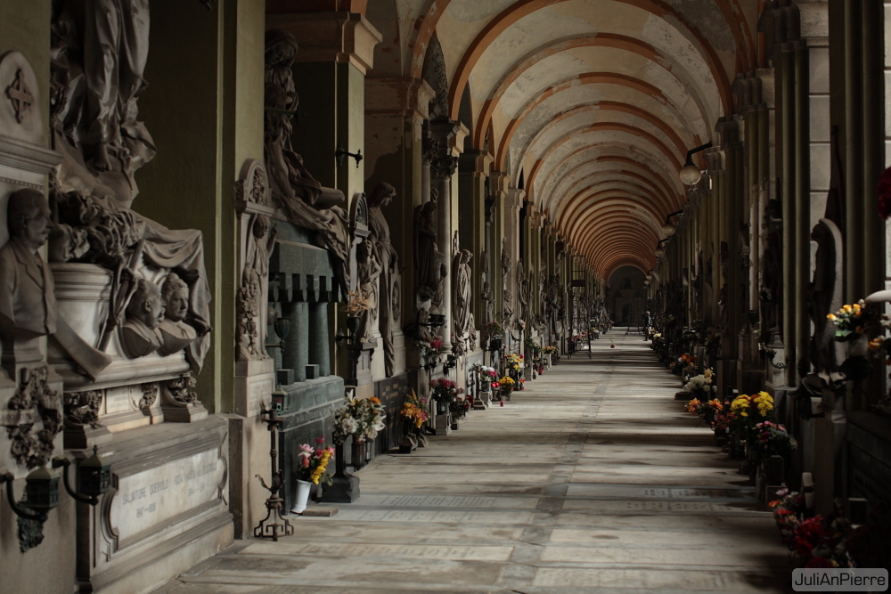 Печальная красота старинного кладбища Стальено в Генуе интересное,кладбище,путешествия