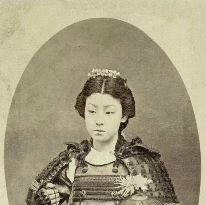 3. Женщина-самурай, 1800-е гг. архивные фотографии, интересно, исторические кадры, история, познавательно, старые кадры, старые фото, факты
