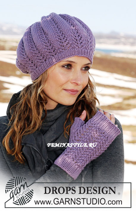 Берет и митенки