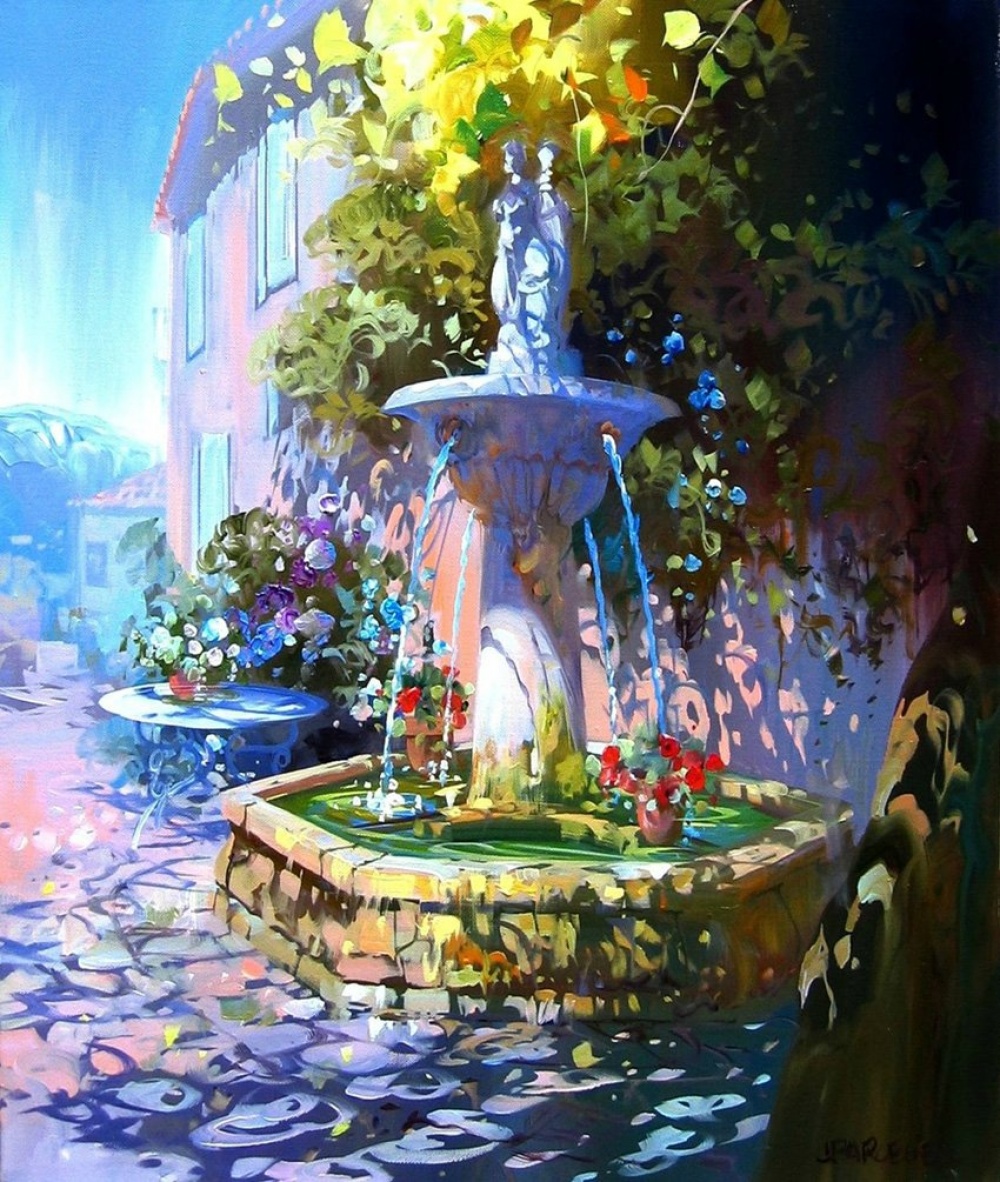 Картины для тех, кому не хватает летнего тепла. Художник Лоран Парселье Картины для тех, кому не хватает летнего тепла. Художник Лоран Парселье