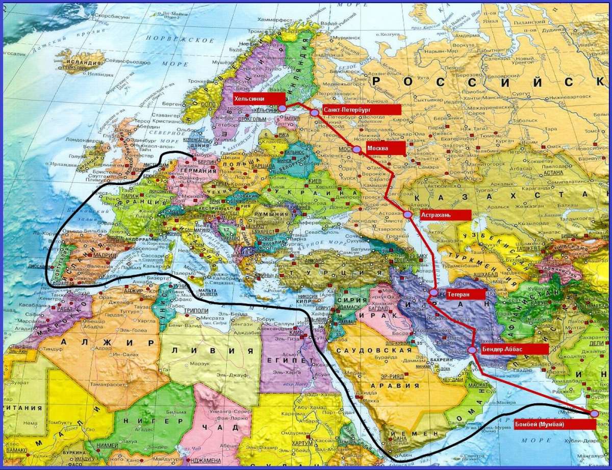 MEI: Россия получит собственную альтернативу Суэцкому каналу геополитика