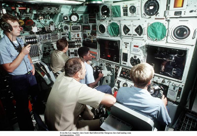 Загадочный навигационный экран на АПЛ типа Sturgeon, которого не должно быть вмф
