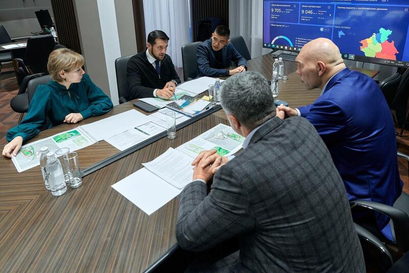 Николай Валуев посетил Республику Алтай / Фото:  t.me/asprokopyev