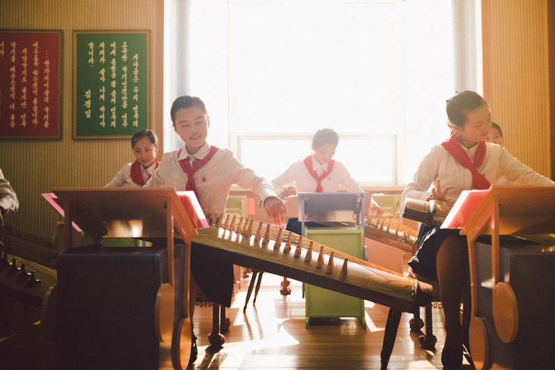Музыкальная школа глазами туриста, северная корея, фото