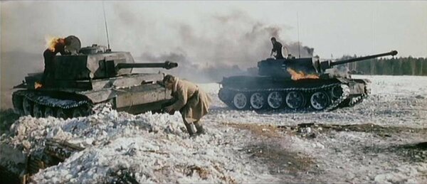 Кадр из фильма "Битва за Москву"