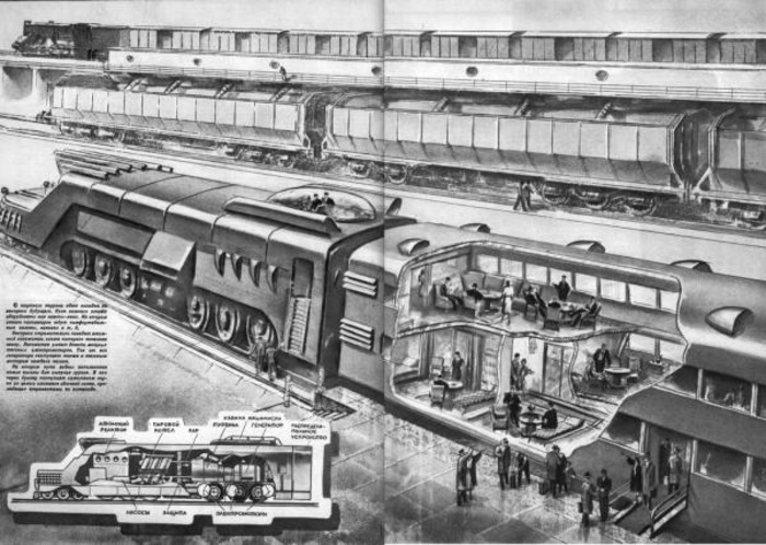 Атомный поезд: советская разработка, которая осталась на страницах газет интересное,интересные факты,история