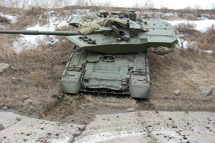 Появились снимки российского «Бурлака» на Т-80 Наука и техника