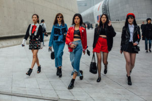 Streetstyle на Неделе моды в Сеуле