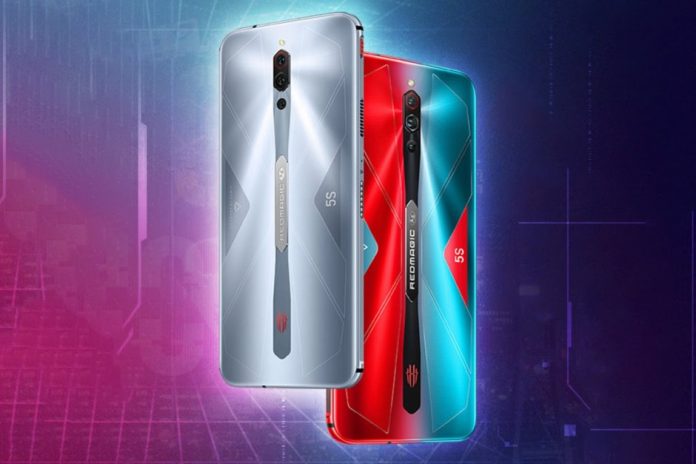 Смартфон Nubia Red Magic 5S вышел на глобальный рынок которую, Китае, игровой, смартфон, Magic, Также, Компания, Snapdragon, платформой, аппаратной, вырезов, никаких, частотой, экране, обновления, технология, разрешением, AMOLED, дисплей, 665дюймовый