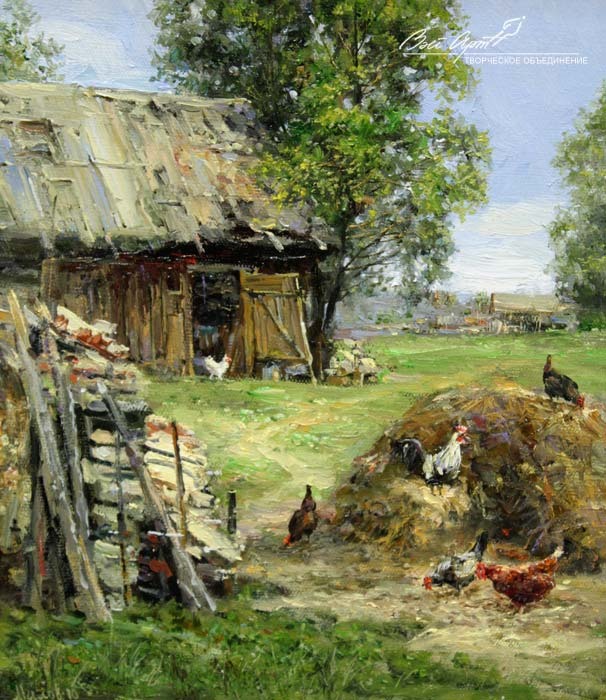 Родина моя. Художник Малов Сергей Анатольевич живопись