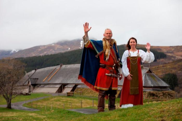 Музей викингов в Лофотре, Норвегия.