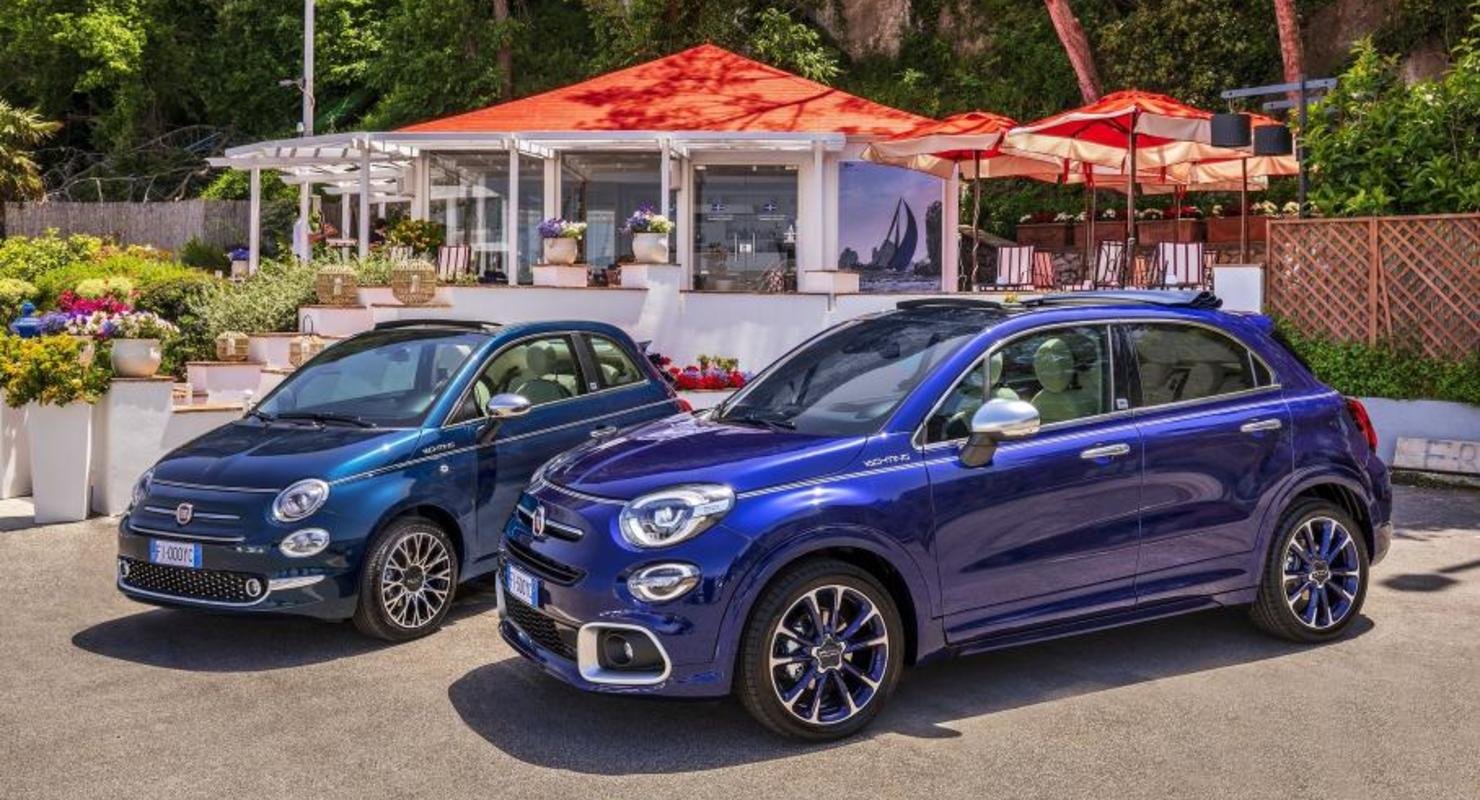 Fiat 500Х представил версию Yachting с мягким верхом