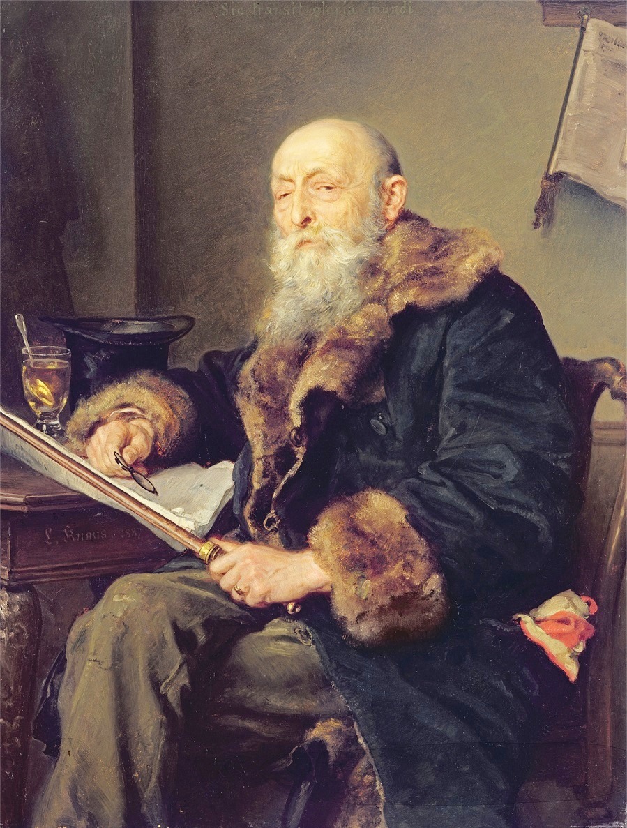 The Starost, 1887 (oil on panel)