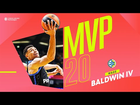 Уэйд Болдуин – MVP 20-го тура Евролиги