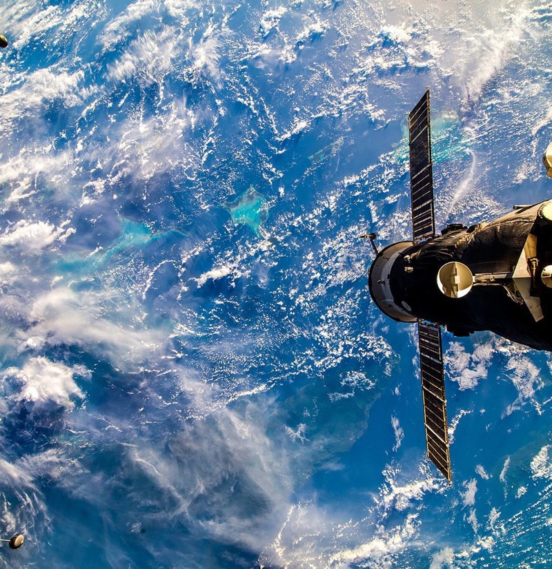 Над Кубой и Багамами Instagram, земля, космонавты