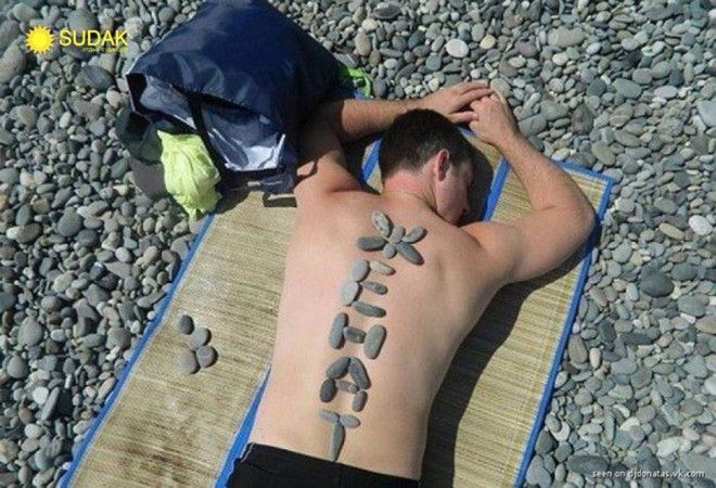 Чудовищно прекрасные отдыхающие, которых можно встретить на пляже Чудовищно прекрасные отдыхающие, которых можно встретить на пляже отдых,отпуск