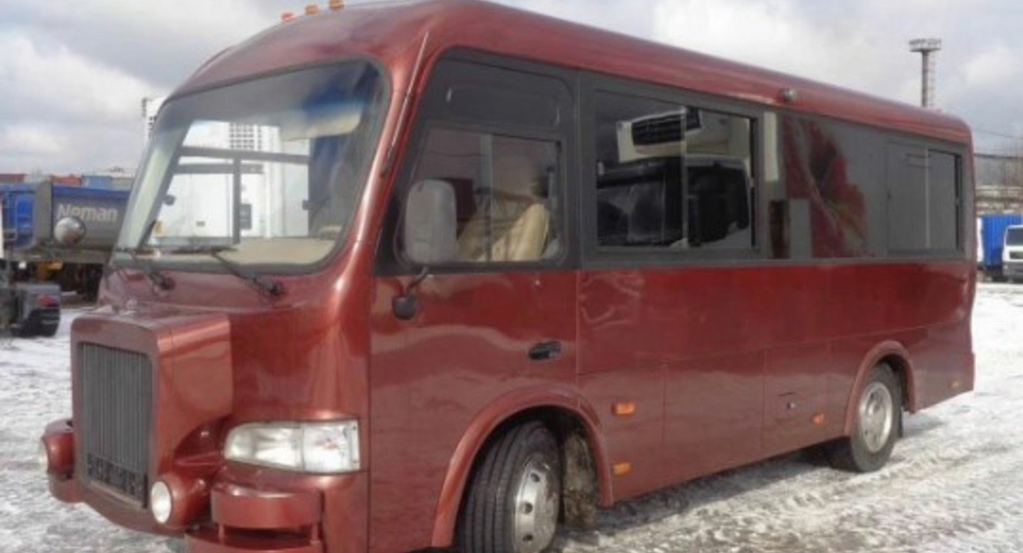 Маршрутку Hyindai Country превратили в роскошный автодом