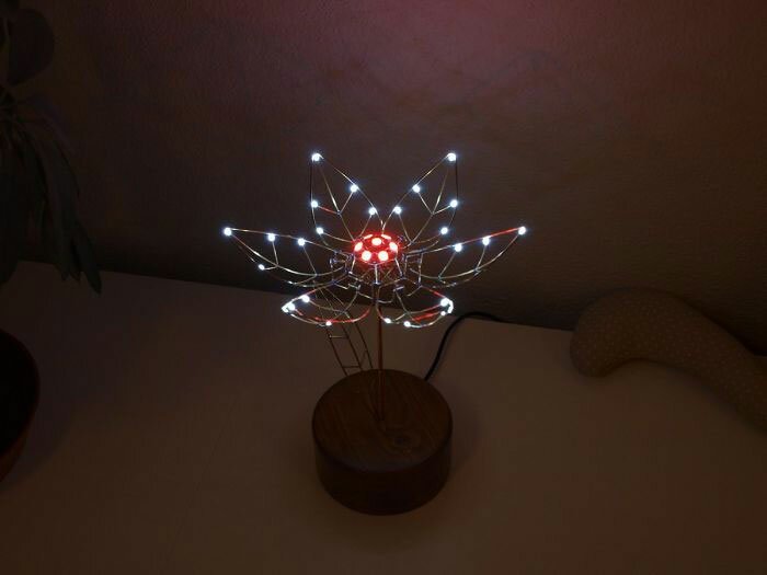 Парень подарил жене механический цветок, который расцветает при касании Парень подарил жене механический цветок, который расцветает при касании мужское хобби