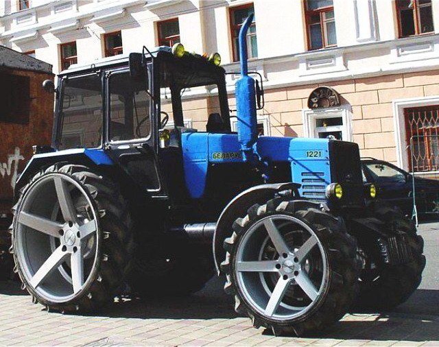 Удивительные трудяги сельской местности авто, прикол, трактор, тюнинг