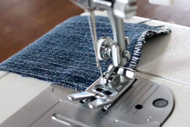 Как увеличить джинсы в поясе джинсы,рукоделие,своими руками