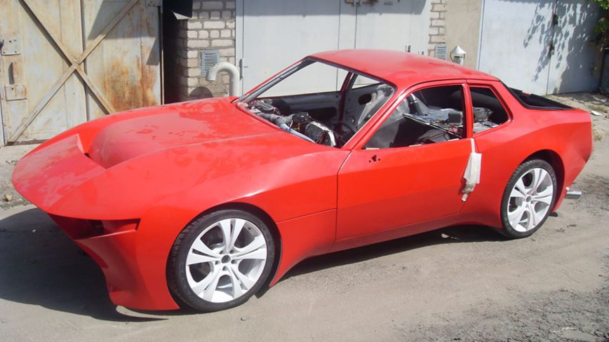 Вот что можно сделать из Porsche 924, если руки растут из того места Вот что можно сделать из Porsche 924, если руки растут из того места автомобили