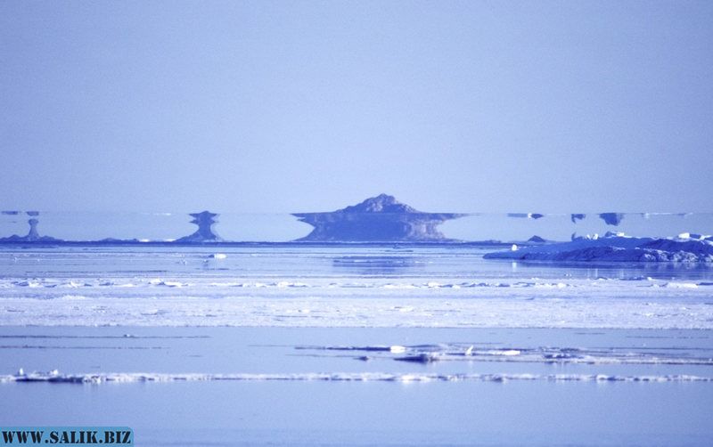 Фата-моргана часто создаёт иллюзию парящих городов.