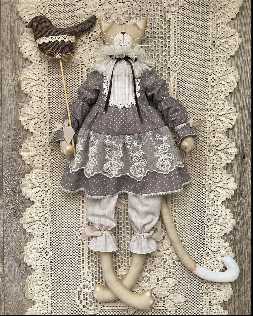Интерьерные куклы и игрушки в стиле тильда Ольги Свеженцевой 