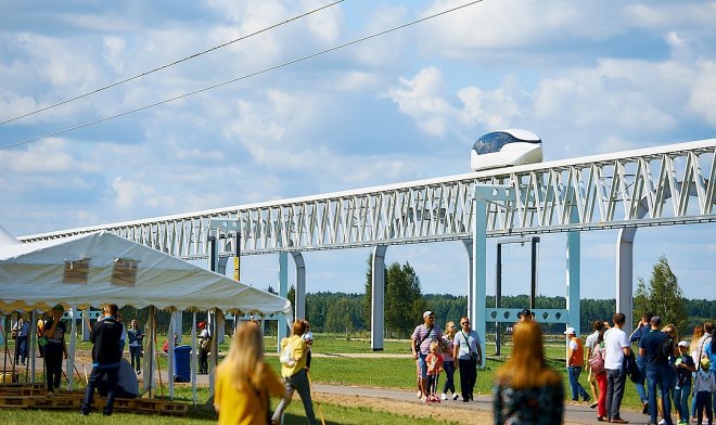 Струнный транспорт SkyWay: разработка, которая навсегда изменит мир инновации,интересное,технологии,транспорт