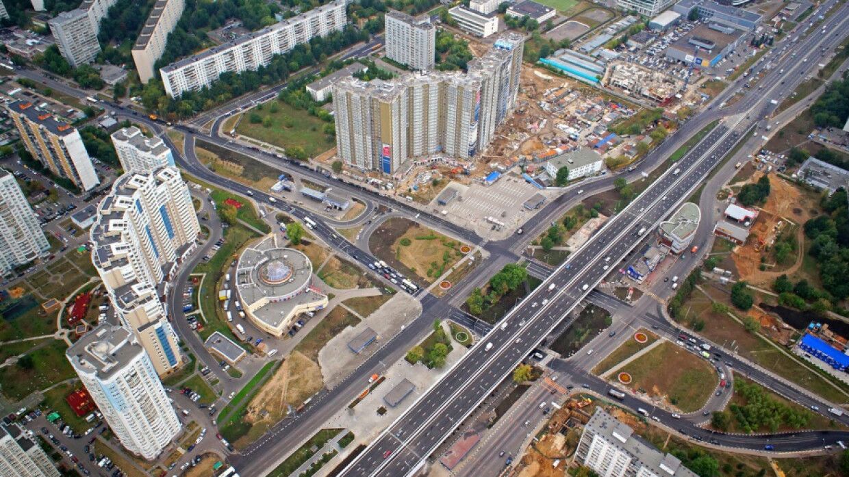 Москвичам сообщили о строительстве новой развязки на МКАДе