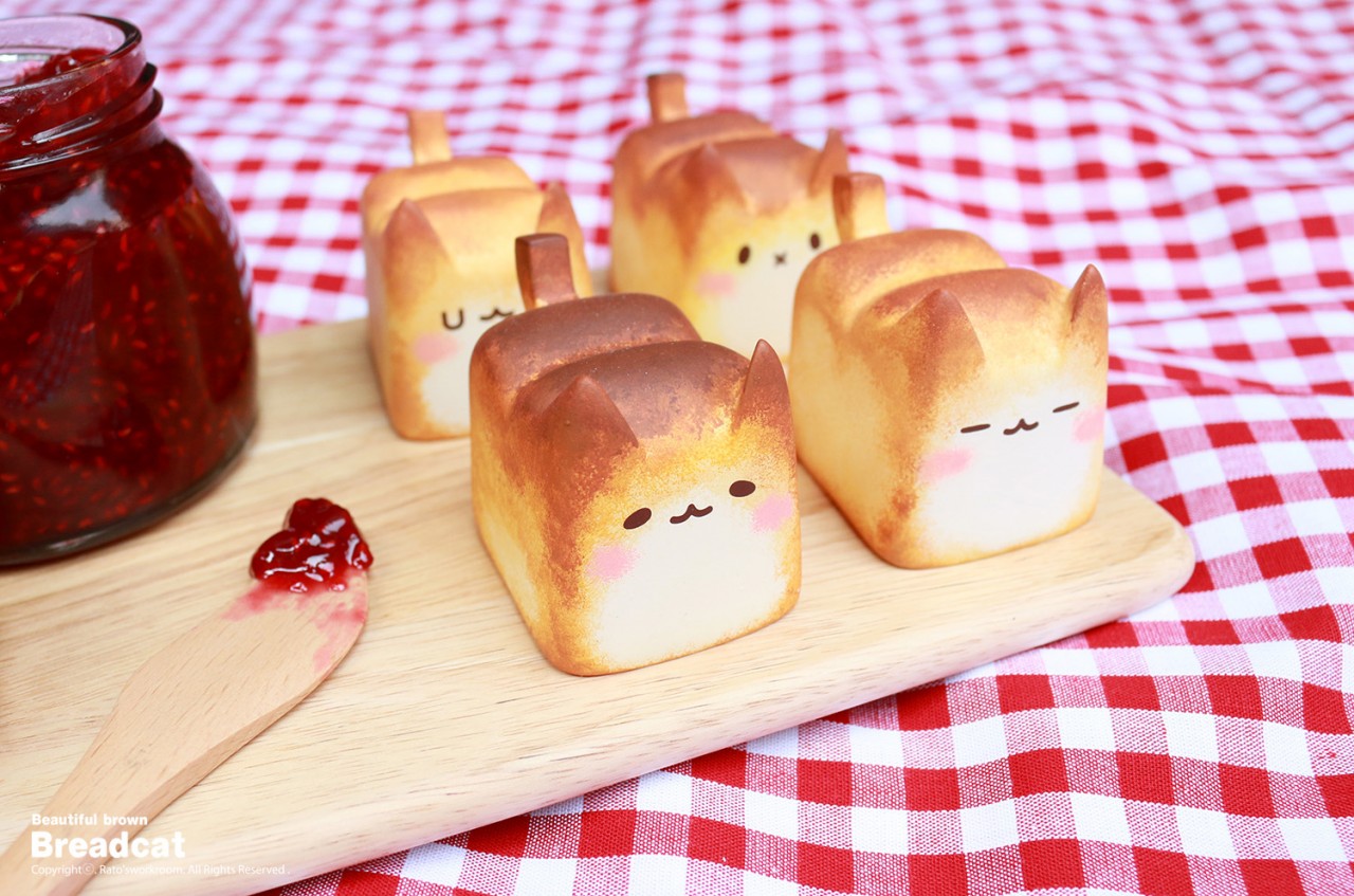 хлебные кошки японской мастерицы