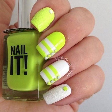35 Summer Nail art Styles That Are All Stunning! The more fashion and wedding inspiration visit www.finditforweddings.com Neon nails