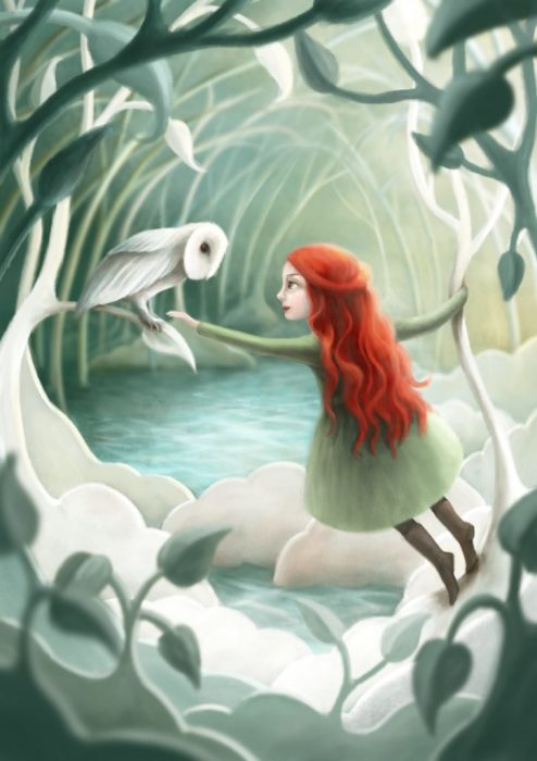 Душевные картины художницы-самоучки, которые переносят в добрые сказки живопись