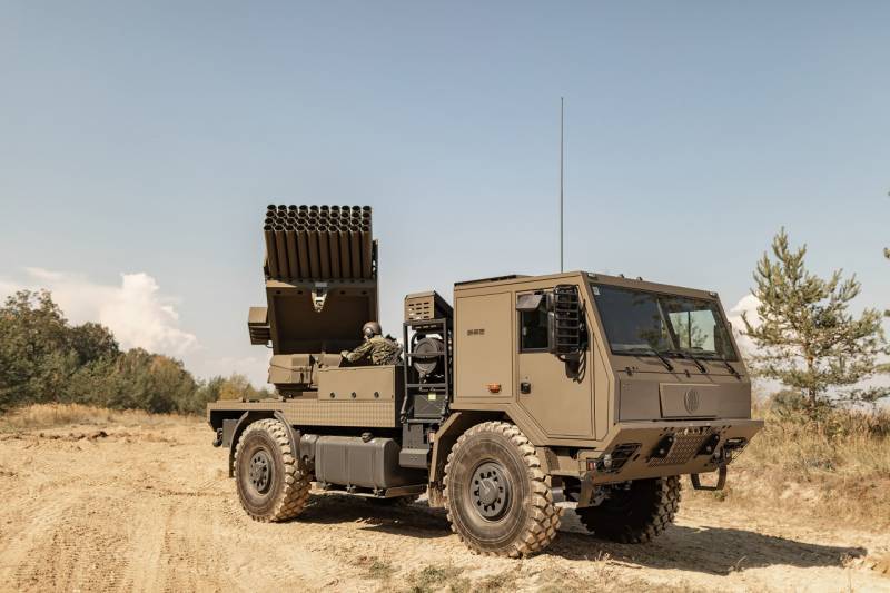 Чешская РСЗО BM-21 MT Striga на Украине оружие