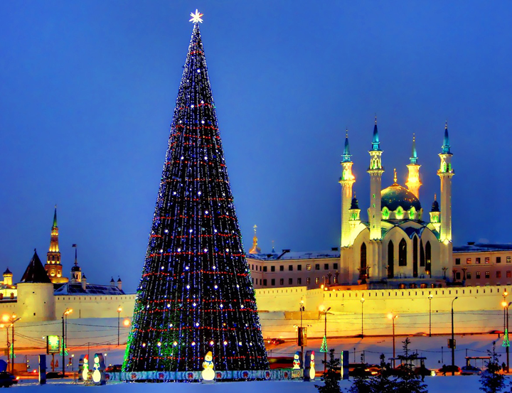 Казань на Новый год