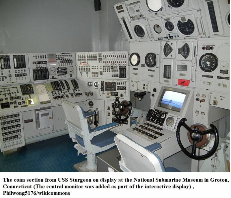 Загадочный навигационный экран на АПЛ типа Sturgeon, которого не должно быть вмф