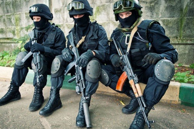 Один день из жизни ОМОН