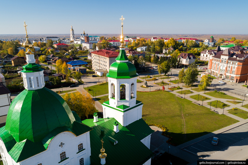 Тобольск с высоты: бывшая столица Сибири