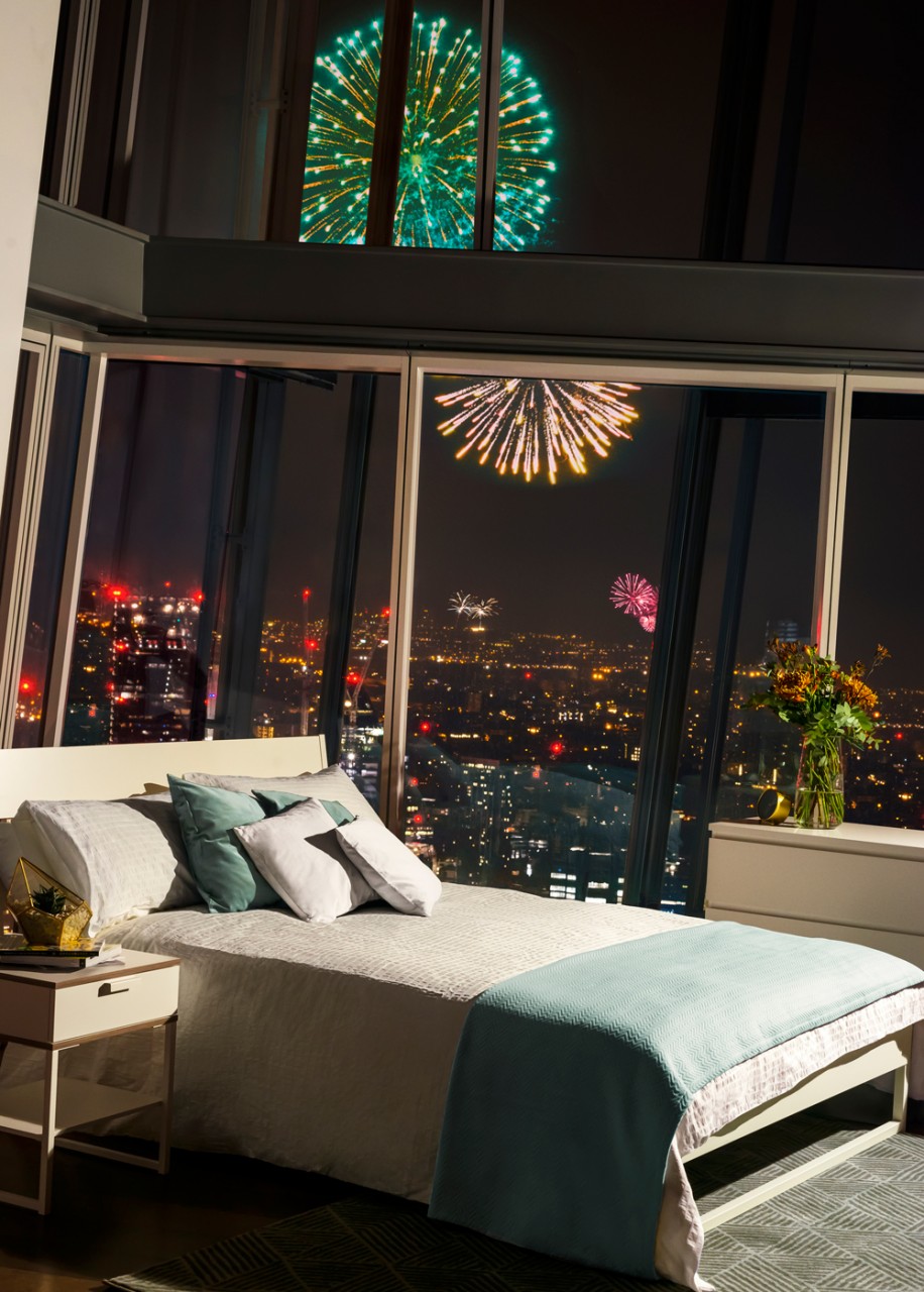 Bedroom in The Shard competition