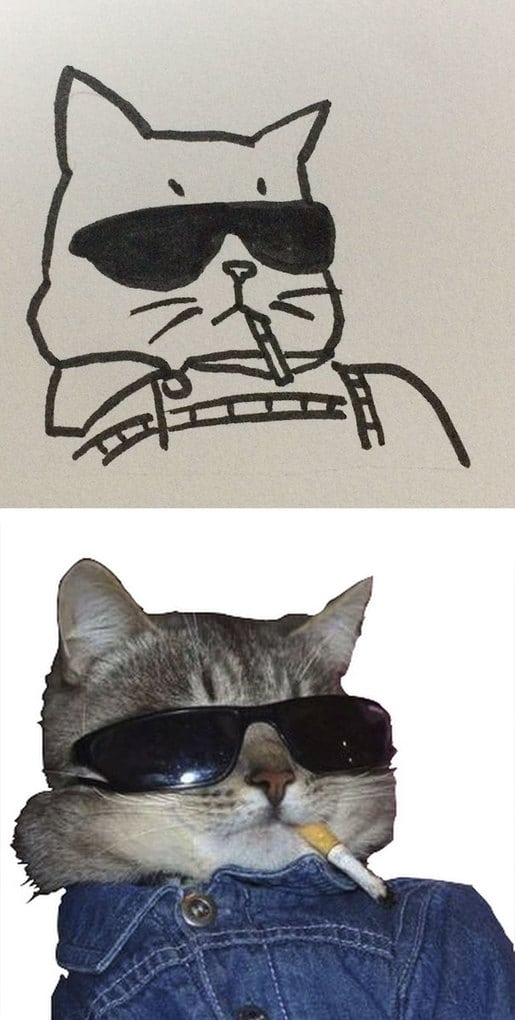 Poorly Drawn Cat