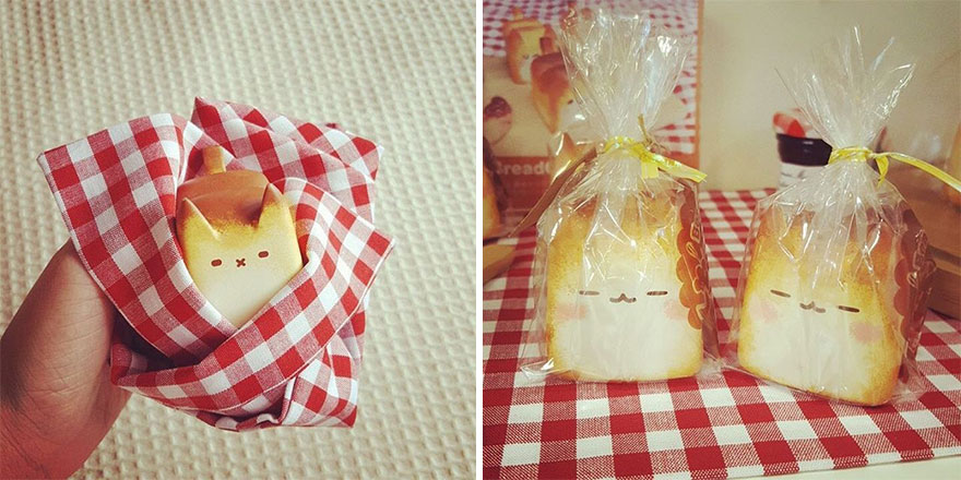 хлебные кошки японской мастерицы 